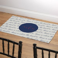 Home Monogram Personalized Throw Rug